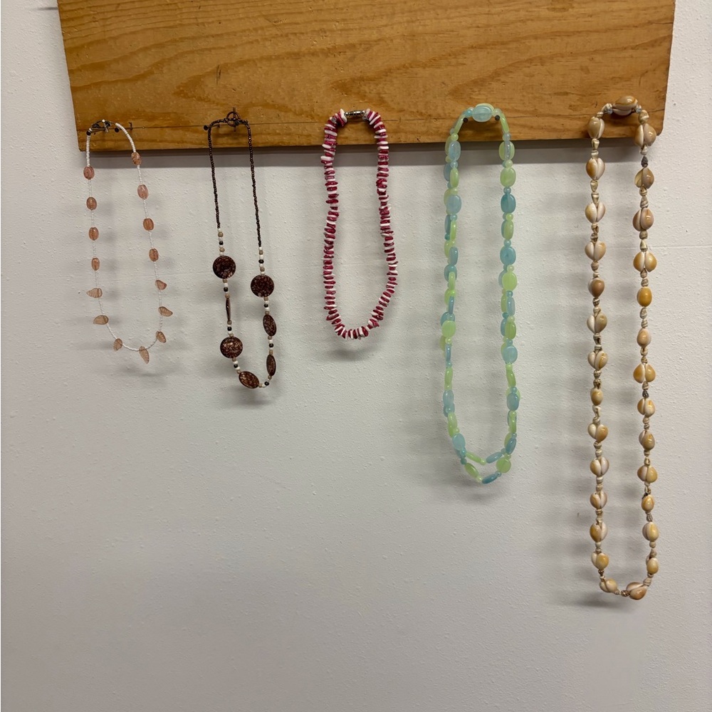 Variety of 5 Necklaces